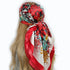 90*90cm Silk Scarf Headwraps For Women Fashion Accessory